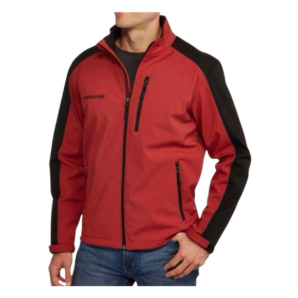 Swiss Tech Mens 2XL (50-52) Blue Water Resistant Softshell Performance Jacket. - Picture 1 of 10